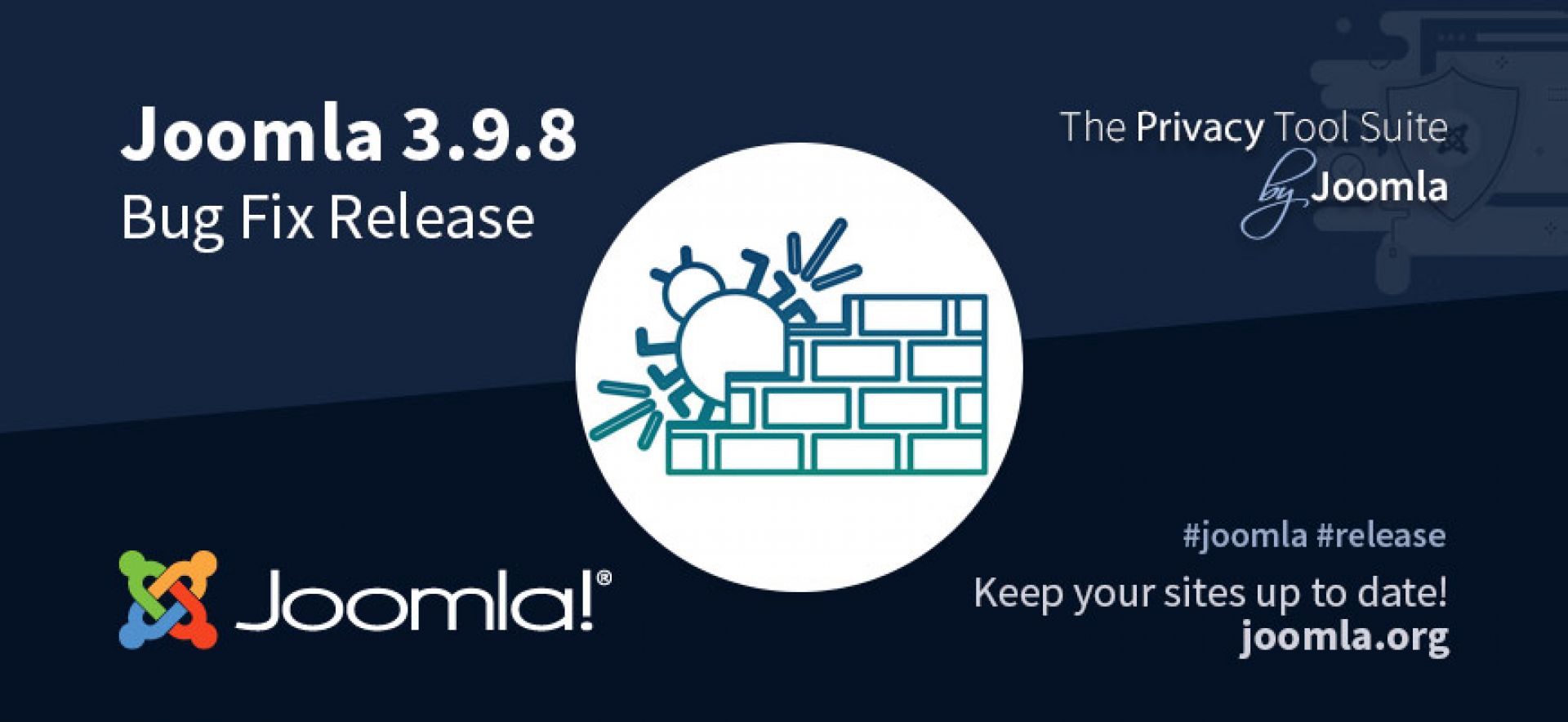 Joomla 3.9.8 is nu beschikbaar